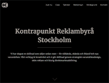 Tablet Screenshot of kontrapunkt.se